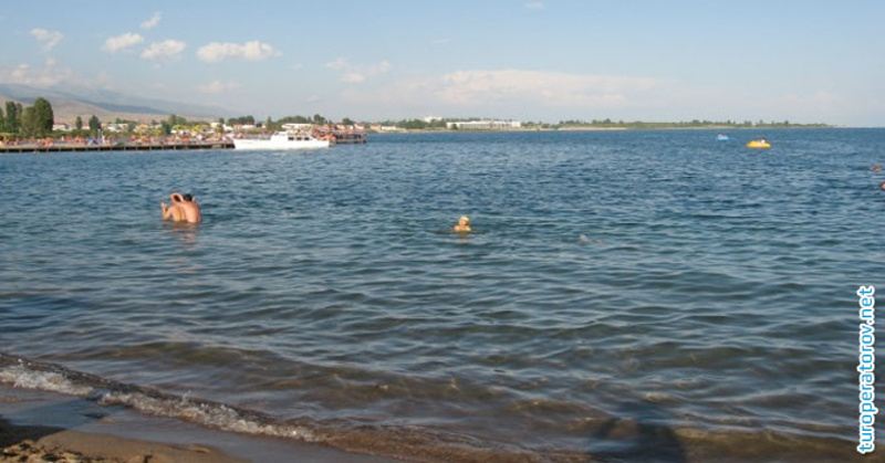 пляж ТЦ Алма-Ата на Иссык-Куле