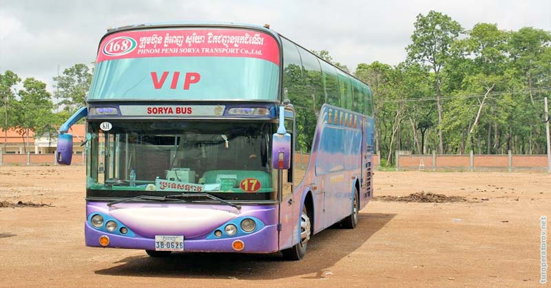 Автобусы в Камбодже