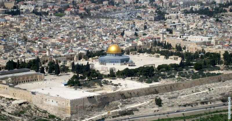 Плато Храмовой Горы в Иерусалиме