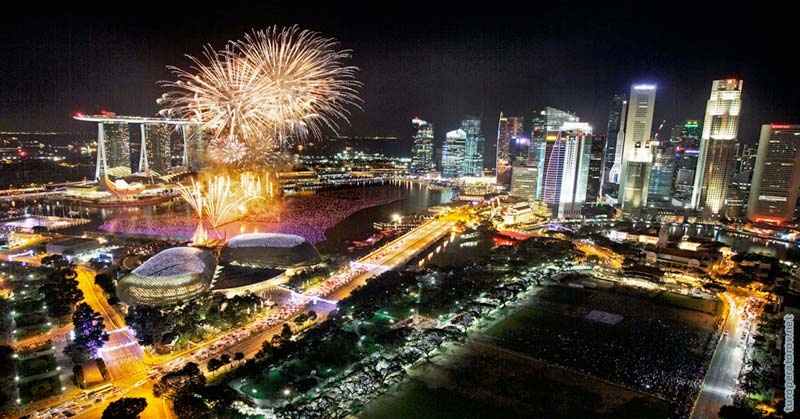 День независимости в Сингапуре