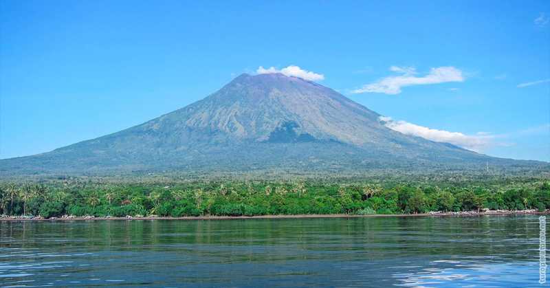 Информация о вулкане Агунг на острове Бали