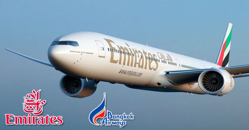 Emirates, Bangkok airways