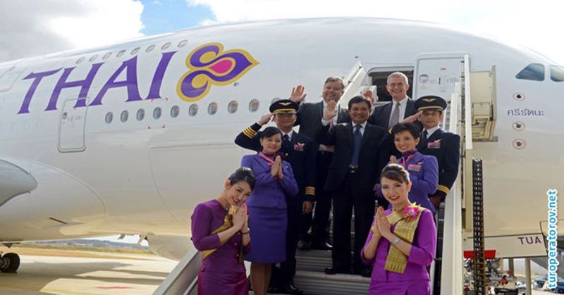 Thai Airways дарит скидки на День святого Валентина